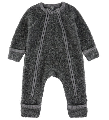 Smallstuff - Wagenspak m. Rits - Grey Melange - Smallstuff - 68/74 - Wagenspakken