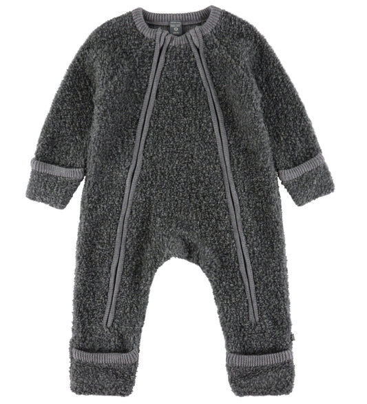 Smallstuff - Wagenspak m. Rits - Grey Melange - Smallstuff - 92/98 - Wagenspakken