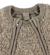 Smallstuff Wagenspak m. Rits - Wol - Naturel Melange - Smallstuff - 80/86 - Wagenspakken
