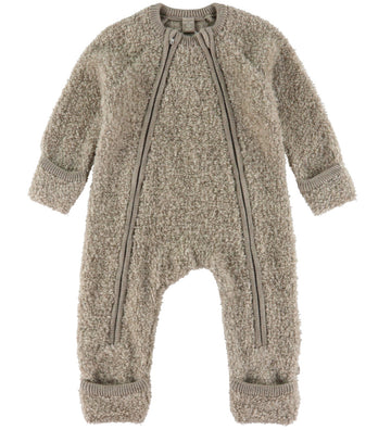Smallstuff Wagenspak m. Rits - Wol - Naturel Melange - Smallstuff - 68/74 - Wagenspakken