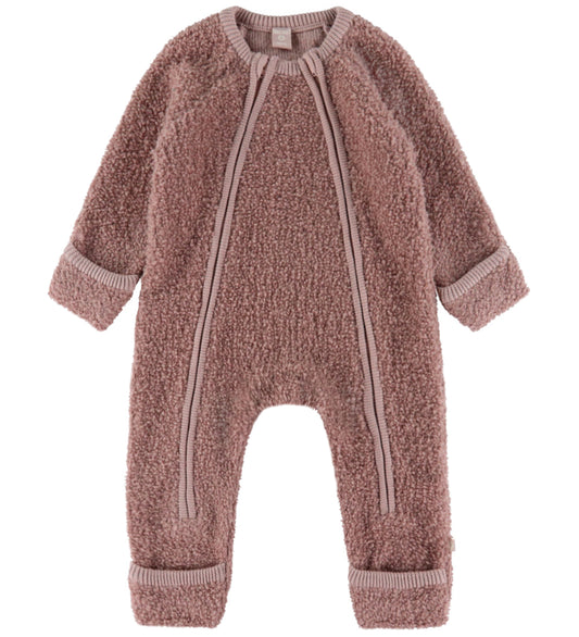 Smallstuff Wagenspak m. Rits - Wol - Rose - Smallstuff - 68/74 - Wagenspakken