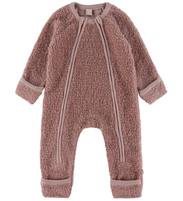 Smallstuff Wagenspak m. Rits - Wol - Rose - Smallstuff - 56/62 - Wagenspakken
