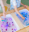 Glo Pals Figuur/Zintuiglijke kubussen m. Licht - Blair - Blauw - Glo Pals - OneSize - Badspeelgoed