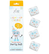 Glo Pals Sensorische Kubussen m. Licht - Party Pal - st. - Wit - Glo Pals - OneSize - Badspeelgoed