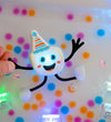 Glo Pals Figuur/Sensorische Kubussen m. Licht - Party Pal - Wit - Glo Pals - OneSize - Badspeelgoed