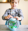 Glo Pals Figuur/Sensorische Kubussen m. Licht - Party Pal - Wit - Glo Pals - OneSize - Badspeelgoed