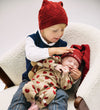 Hust and Claire Kerstmuts - HCFifi - Theebes m. Patroon - Hust and Claire - 3-5 jaar (98-110) - Kerstmutsen