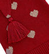 Hust and Claire Kerstmuts - HCFiliz - Teaberry m. Harten - Hust and Claire - 1-2 jaar (80-92) - Kerstmutsen