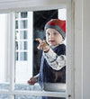 Hust and Claire Kerstmuts - HCFiliz - Neus - Teaberry m. Rendier - Hust and Claire - 3-5 jaar (98-110) - Kerstmutsen