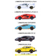 Majorette Auto's - 5-pack - Lamborghini - Majorette - OneSize - Auto´s