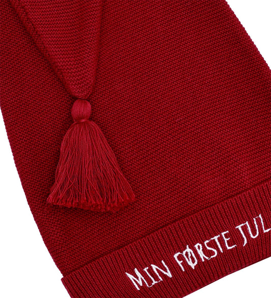 Hust and Claire Kerstmuts - HCFritzie - Teaberry m. Mijn eerste  - Hust and Claire - 6-12 mnd - Kerstmutsen
