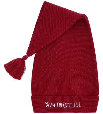 Hust and Claire Kerstmuts - HCFritzie - Teaberry m. Mijn eerste  - Hust and Claire - 6-12 mnd - Kerstmutsen