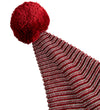 MarMar Kerstmuts - Gebreid - Elf - Hibiscus Red Stripe - MarMar - 44-46 cm - Kerstmutsen