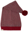 MarMar Kerstmuts - Gebreid - Elf - Hibiscus Red Stripe - MarMar - 44-46 cm - Kerstmutsen