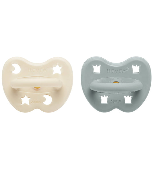 Hevea Fopspenen - 3-36 mnd. - 2-pack - Natuurlijk Rubber - Melka - Hevea - 3-36 mnd - Fopspenen