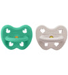 Hevea Fopspenen - 3-36 mnd. - 2-pack - Natuurlijk Rubber - Green - Hevea - 3-36 mnd - Fopspenen