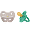 Hevea Fopspenen - 3-36 mnd. - 2-pack - Natuurlijk Rubber - Green - Hevea - 3-36 mnd - Fopspenen