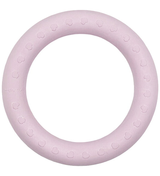 Hevea Bijtring - 2-pack - Powder Roze & Tan Beige - Hevea - OneSize - Bijtringen