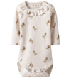 Lil' Atelier Romper l/s - Rib - NbfLavo - Bijna Mauve/Gans - Lil Atelier - 62 - Rompers Lange Mouw