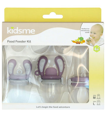 KidsMe Voerautomaten - Starterpack - M/L - Plum - KidsMe - OneSize - Food Feeders