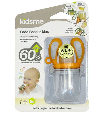 KidsMe Food Feeder Max - Large - Amber - KidsMe - OneSize - Food Feeders