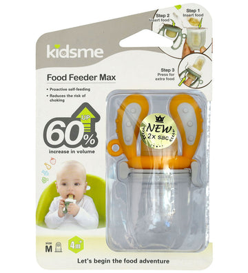 KidsMe Food Feeder Max - Medium+ - Amber - KidsMe - OneSize - Food Feeders