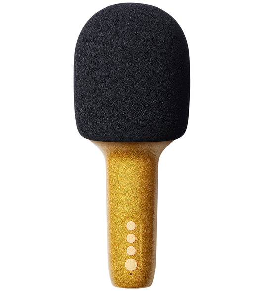 Lalarma Microfoon - Glitter Grove - Goud - Lalarma - OneSize - Muziekinstrumenten