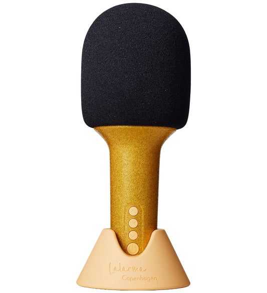 Lalarma Microfoon - Glitter Grove - Goud - Lalarma - OneSize - Muziekinstrumenten