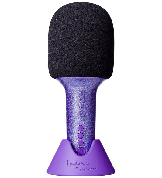 Lalarma Microfoon - Glitter Grove - Paars - Lalarma - OneSize - Muziekinstrumenten