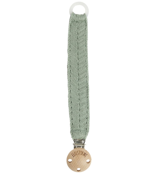 Smallstuff Speenketting - Gehaakt - Visgraat - Lichtgroen - Smallstuff - OneSize - Speenkettingen