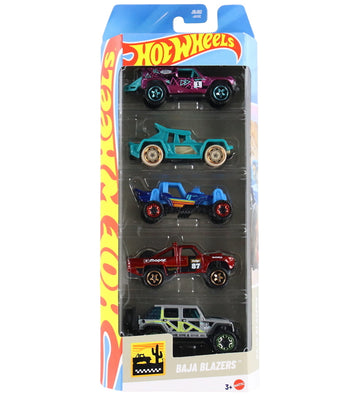 Hot Wheels Auto's - 5-pack - Baja Blazers - Hot Wheels - OneSize - Auto´s