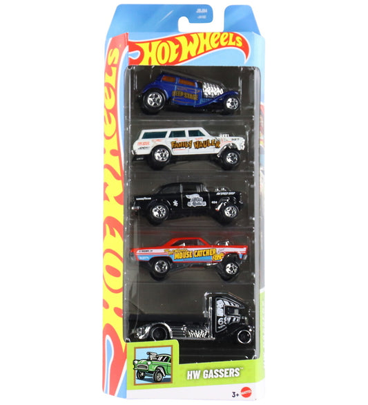 Hot Wheels Auto's - 5-pack - HW Gassers - Hot Wheels - OneSize - Auto´s