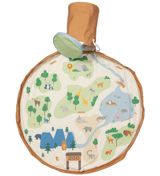 Play&Go Speelmat/Mand - Zoo - Play&Go - OneSize - Speelmaten