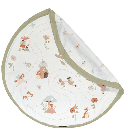 Play&Go Speelmat/Opbergen - 140 cm - 2-in-1 - Fairy Wereld - Play&Go - OneSize - Speelmaten