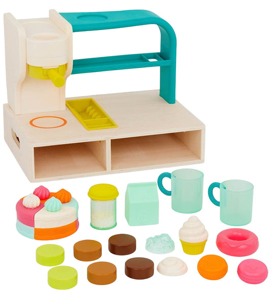 B. toys Speelkeuken - 27 Onderdelen - Koffie en gebak - B. toys - OneSize - Speelkeukens