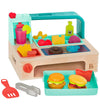 B. toys Speelkeuken - 30 Onderdelen - Burgerstation - B. toys - OneSize - Speelkeukens