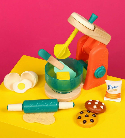 B. toys Bakset - 13 Onderdelen - B. toys - OneSize - Speelkeukens