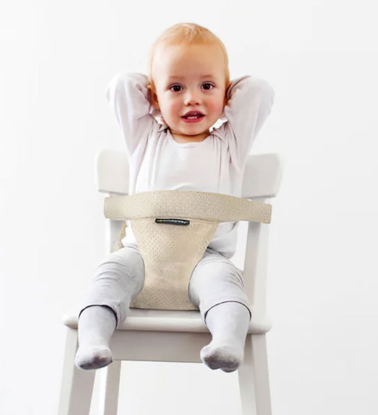 Mini Monkey Harnas voor Kinderstoel - Mini stoel Pocket - Zand - Mini Monkey - OneSize - Kinderstoelen