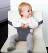 Mini Monkey Harnas voor Kinderstoel - Mini stoel Pocket - Grijs - Mini Monkey - OneSize - Kinderstoelen