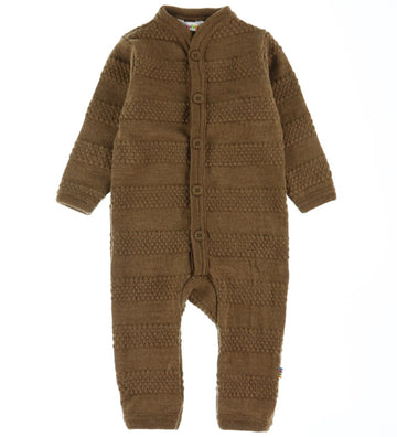 Joha Wagenspak - Gebreid - Wol - Warm Bruin - Joha - 90 - Wagenspakken
