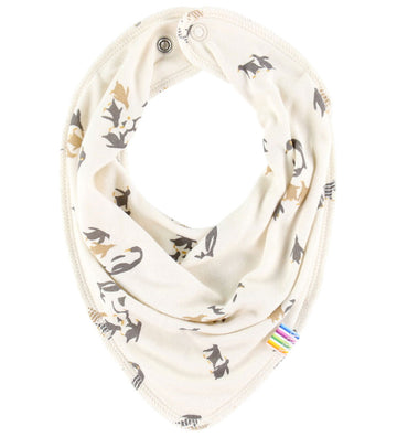 Joha Babyslabbetje - Viscose/Bamboe/Wol - Licht Beige - Joha - OneSize - Kwijlsjaaltjes