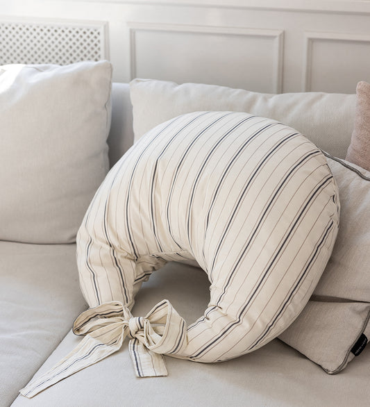 Sebra Voedingkussen - Cream Stripe - Sebra - OneSize - Voedingkussens