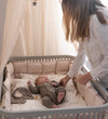 Sebra Bedomrander - Kapok - 360x26 cm - Berkenbast Rose - Sebra - OneSize - Bedomranders