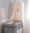 Sebra Bedomrander - Kapok - 360x26 cm - Berkenbast Rose - Sebra - OneSize - Bedomranders