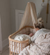 Sebra Bedomrander - Kapok - 180x26 cm - Berkenbast Rose - Sebra - OneSize - Bedomranders
