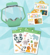 Glo Pals Sensorische pot m. Licht + Accessoires - Cadeauset - Zo - Glo Pals - OneSize - Activiteitenspeelgoed