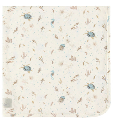 Cam Cam Wikkeldoek - Jersey - 80x80 cm - Sea Garden - Cam Cam - OneSize - Wikkeldoeken