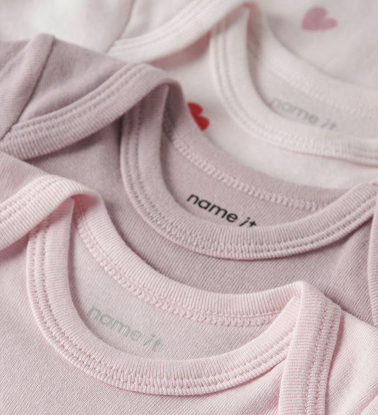 Name It Romper l/s - Noos - 3-pack - Carinaria/Ballery - Name It - 1½ jaar (86) - Rompers Lange Mouw