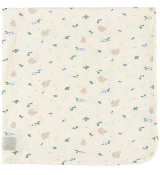 Cam Cam Wikkeldoek - Jersey - 80x80 cm - Bosbessen - Cam Cam - OneSize - Wikkeldoeken