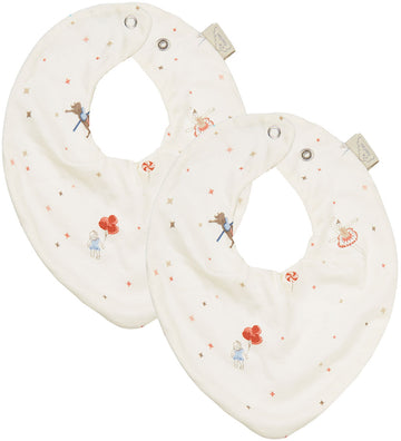Cam Cam Babyslabbetje - 2-pack - Carousel - Cam Cam - OneSize - Kwijlsjaaltjes